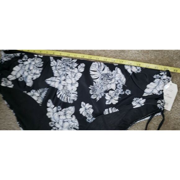 Time & Tru Floral Mid Rise Full Coverage Bikini Bottom Swimsuit Size 3XL NEW Nwt - Picture 5 of 5